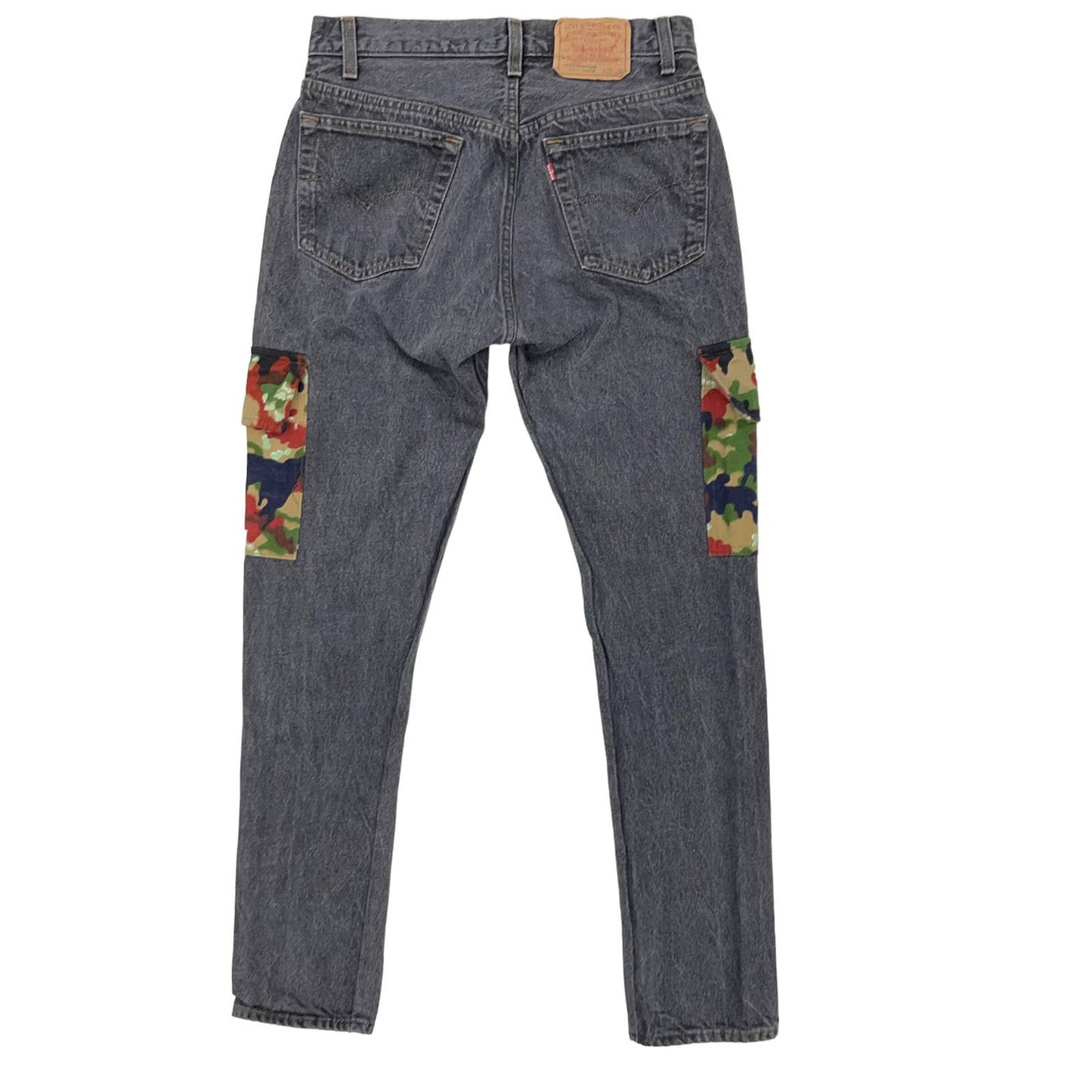 Urban Outfitters Vintage 80’s Levi’s Camo Embellished Jeans Size 33 - Premium from Levi's - Just $129.0! Shop now at Finds For You