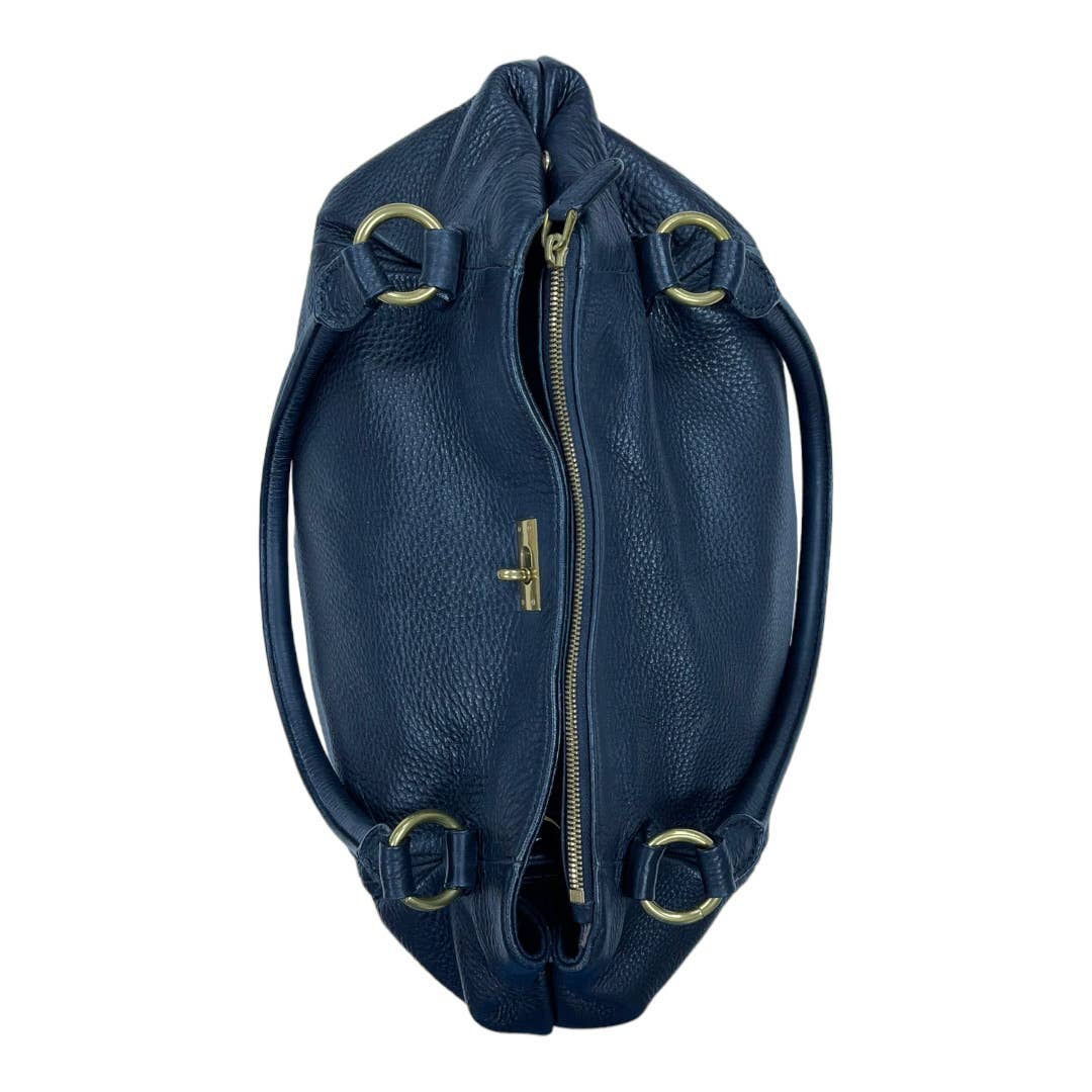 J Crew Brompton Pebbled Leather Hobo Handbag Purse Bag Black - Premium from J. Crew - Just $75.0! Shop now at Finds For You