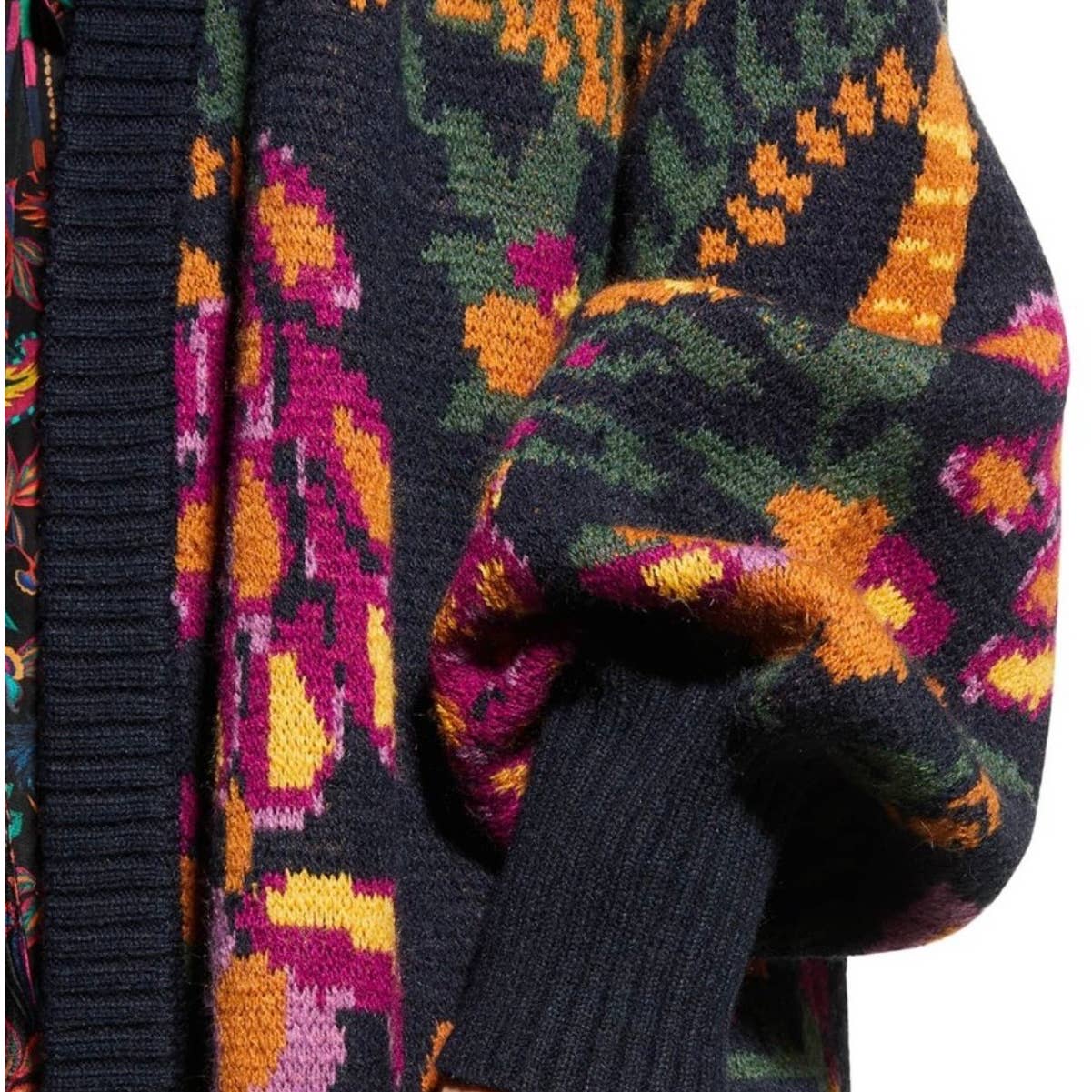 Farm Rio Made In Brazil Knit Oversized Duster Cardigan New Medium - Premium from Farm Rio - Just $199.0! Shop now at Finds For You
