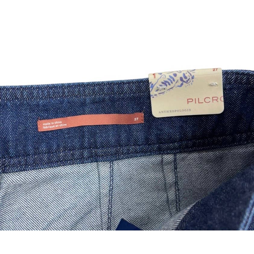 Anthropologie Pilcro Palazzo Wide Leg Jeans Denim Pants Size 27 - Premium from Anthropologie - Just $129.0! Shop now at Finds For You