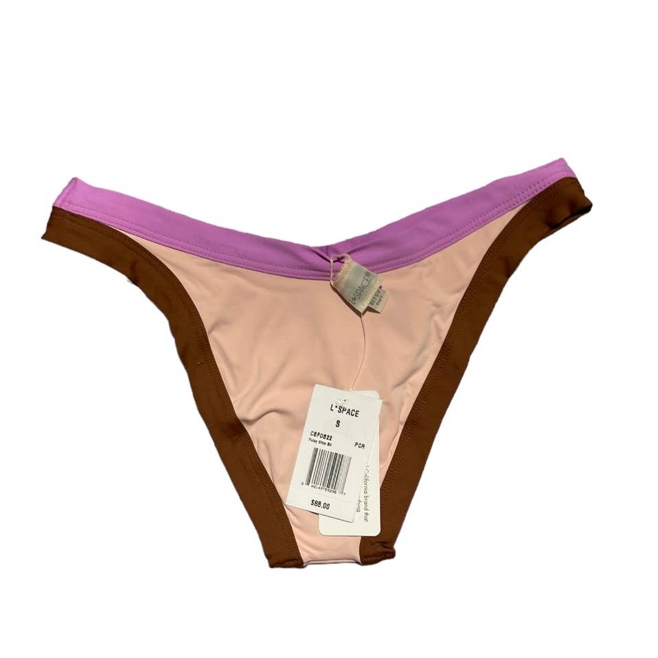 L*SPACE Set Sea Glass Bikini Top Foley Bikini Bottom Size S - Premium from L*SPACE - Just $99.00! Shop now at Finds For You