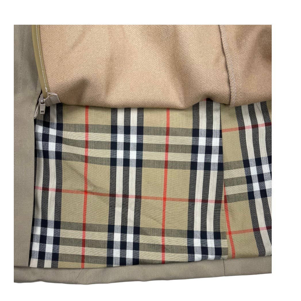Vintage Burberry Nova Check w Wool Liner Trench Coat Jacket Size 8 Petite - Premium from Burberry London - Just $695.0! Shop now at Finds For You