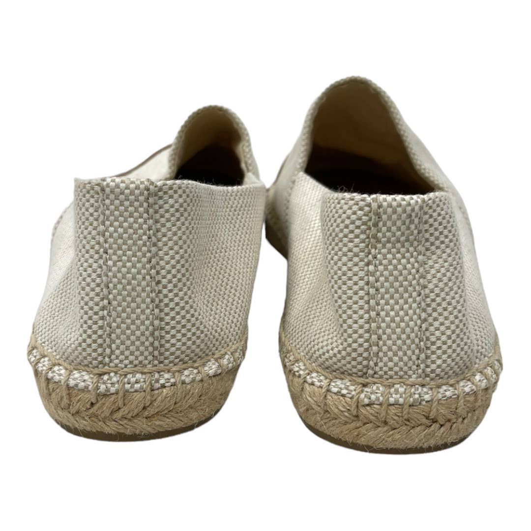 Tory Burch Colorblock Woven Canvas Leather Espadrilles Flats Shoes Size 11 - Premium from Tory Burch - Just $135.0! Shop now at Finds For You