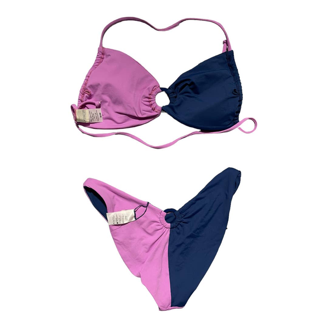 L*SPACE Revolve Freddie Top Mercury Bikini Bottom Bathing Suit Swim New M - Premium from L*SPACE - Just $99.0! Shop now at Finds For You