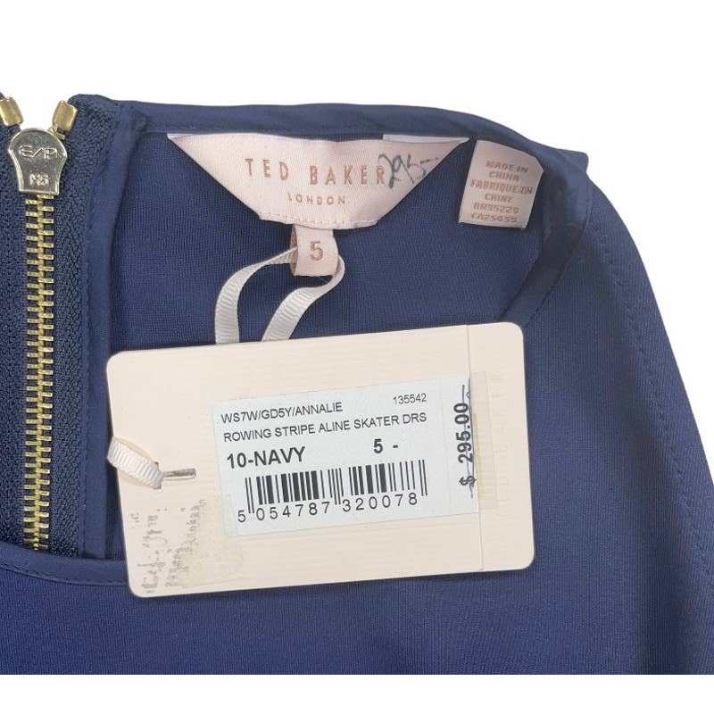 Ted Baker Annalie Skater Dress Size 5 Ted 12 US New - Premium from Ted Baker - Just $175.0! Shop now at Finds For You