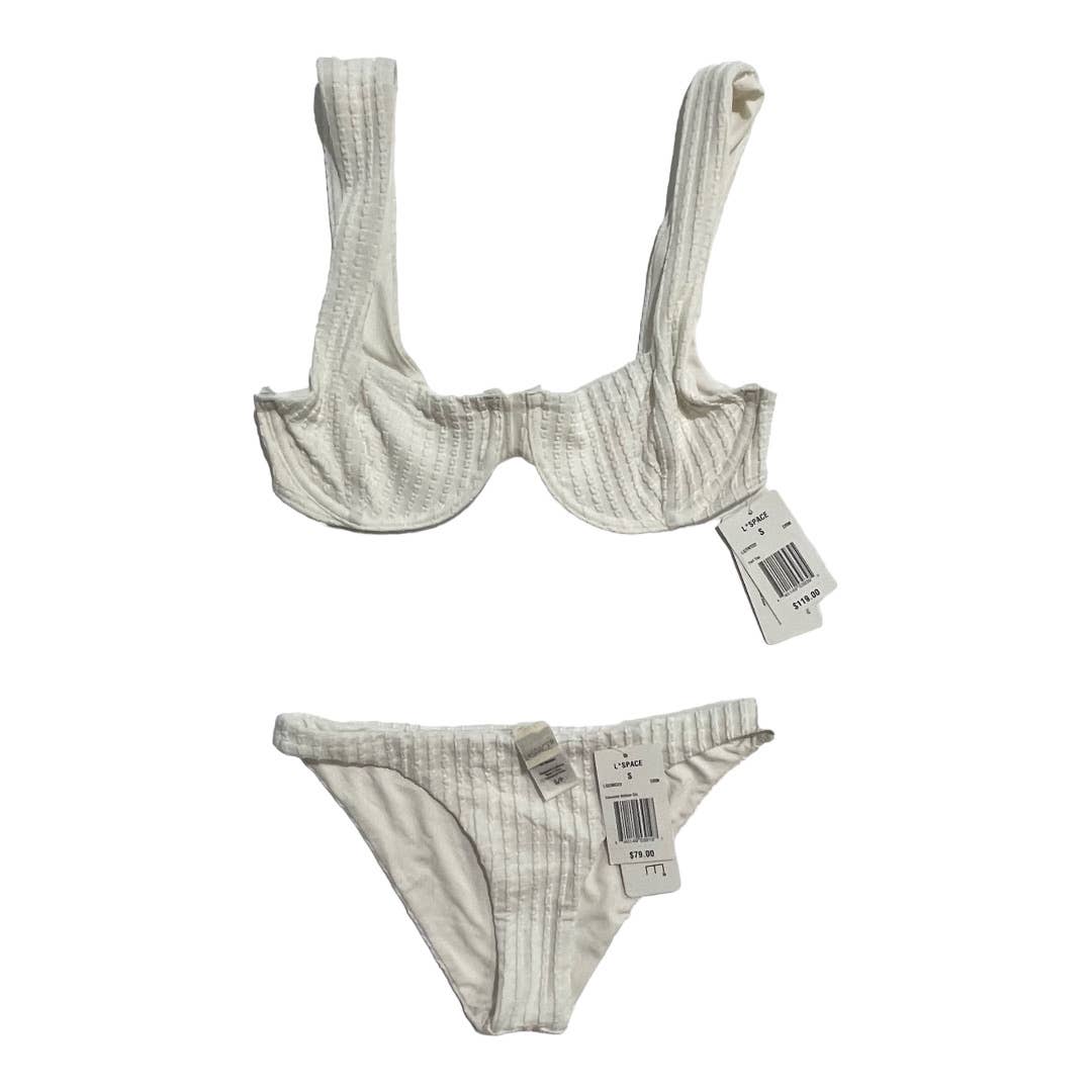 L*SPACE Tori Underwire Bikini Top Comancho Swim Bottom Size S New - Premium from L*SPACE - Just $90.0! Shop now at Finds For You