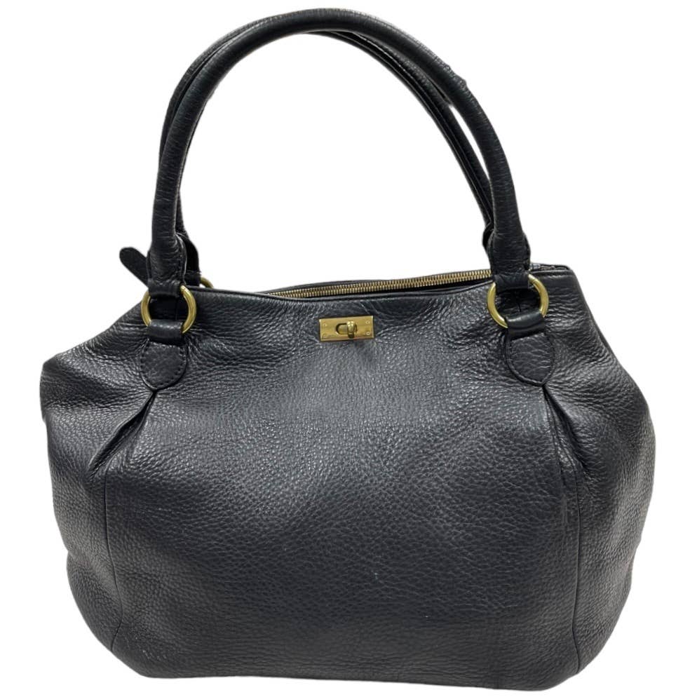 J Crew Brompton Pebbled Leather Hobo Handbag Purse Bag Black - Premium from J. Crew - Just $75.0! Shop now at Finds For You