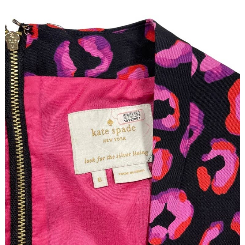 Kate Spade Kimi Fit Flare Animal Print Dress Size 6 As Seen on TV - Premium from Kate Spade - Just $139.00! Shop now at Finds For You