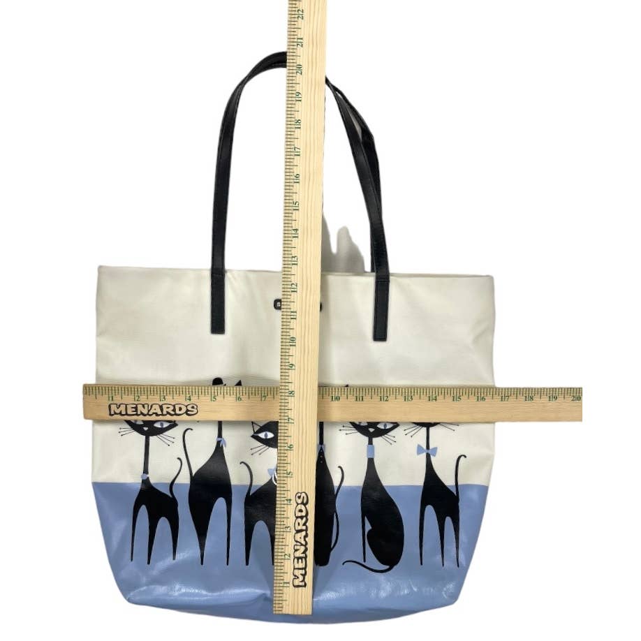 Kate Spade Jazz Things Un Bon Shopper Tote Handbag Purse Cats - Premium from Kate Spade - Just $165.0! Shop now at Finds For You