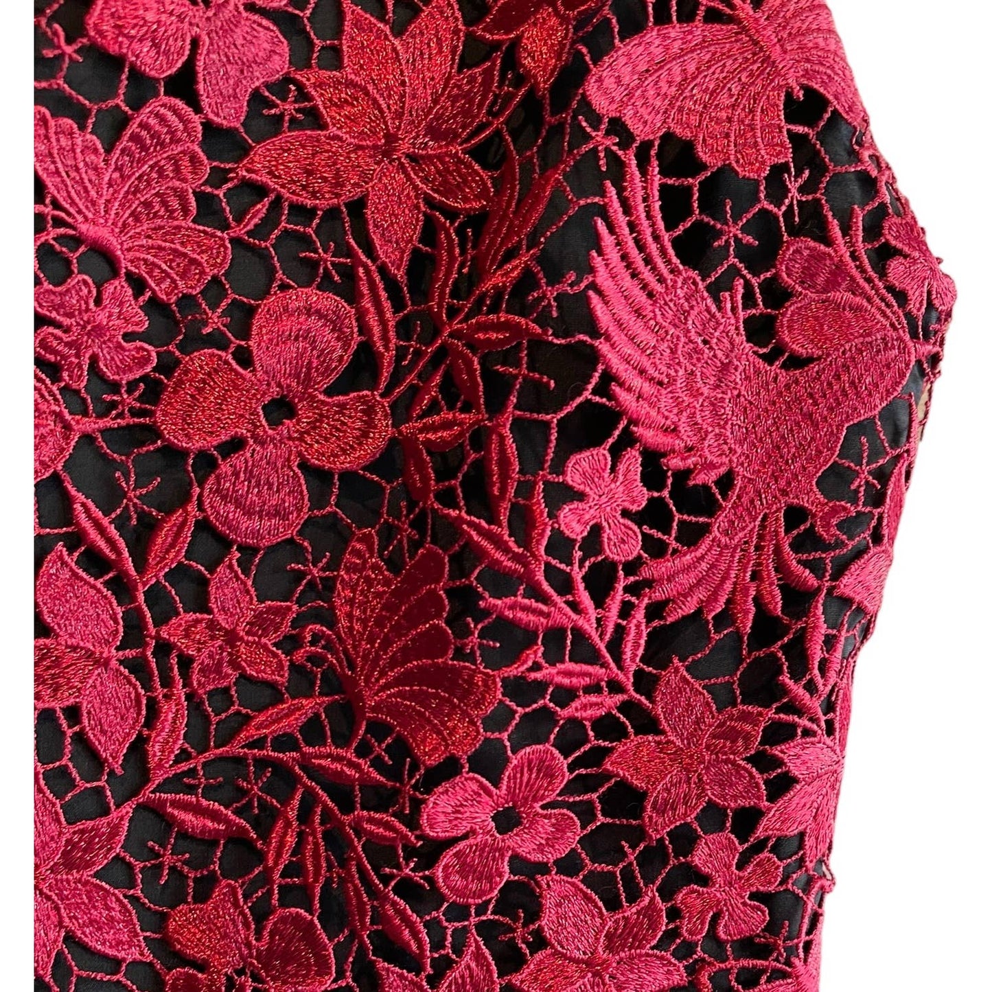 Alice + Olivia Katia Ruffled Lace Sheath Dress Size 4 - Premium from Alice + Olivia - Just $199.00! Shop now at Finds For You