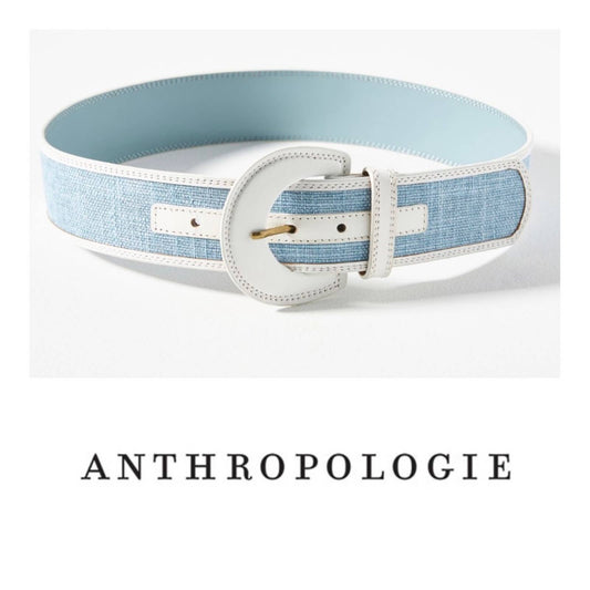 Anthropologie Colorblock Woven Leather Belt Size Medium - Premium  from Anthropologie - Just $65.0! Shop now at Finds For You