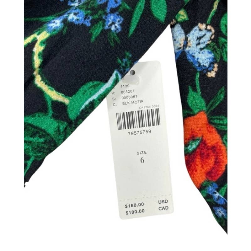 Anthropologie Lacy V Neck Floral Mini Dress Long Sleeve Size 6 New - Premium from Anthropologie - Just $149.00! Shop now at Finds For You