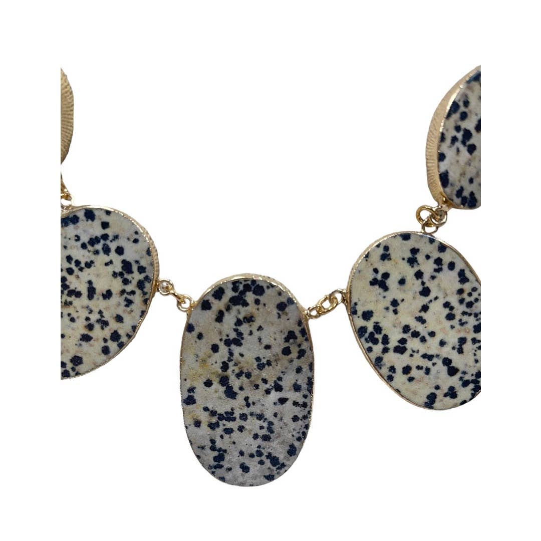 Anthropologie Beth Ward Studio Neutral Stone Statement Necklace New - Premium  from Anthropologie - Just $79.0! Shop now at Finds For You