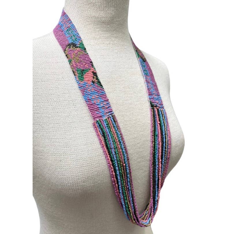 Anthropologie Sead Beaded Boho Waterfall Statement Necklace - Premium from Anthropologie - Just $119.0! Shop now at Finds For You