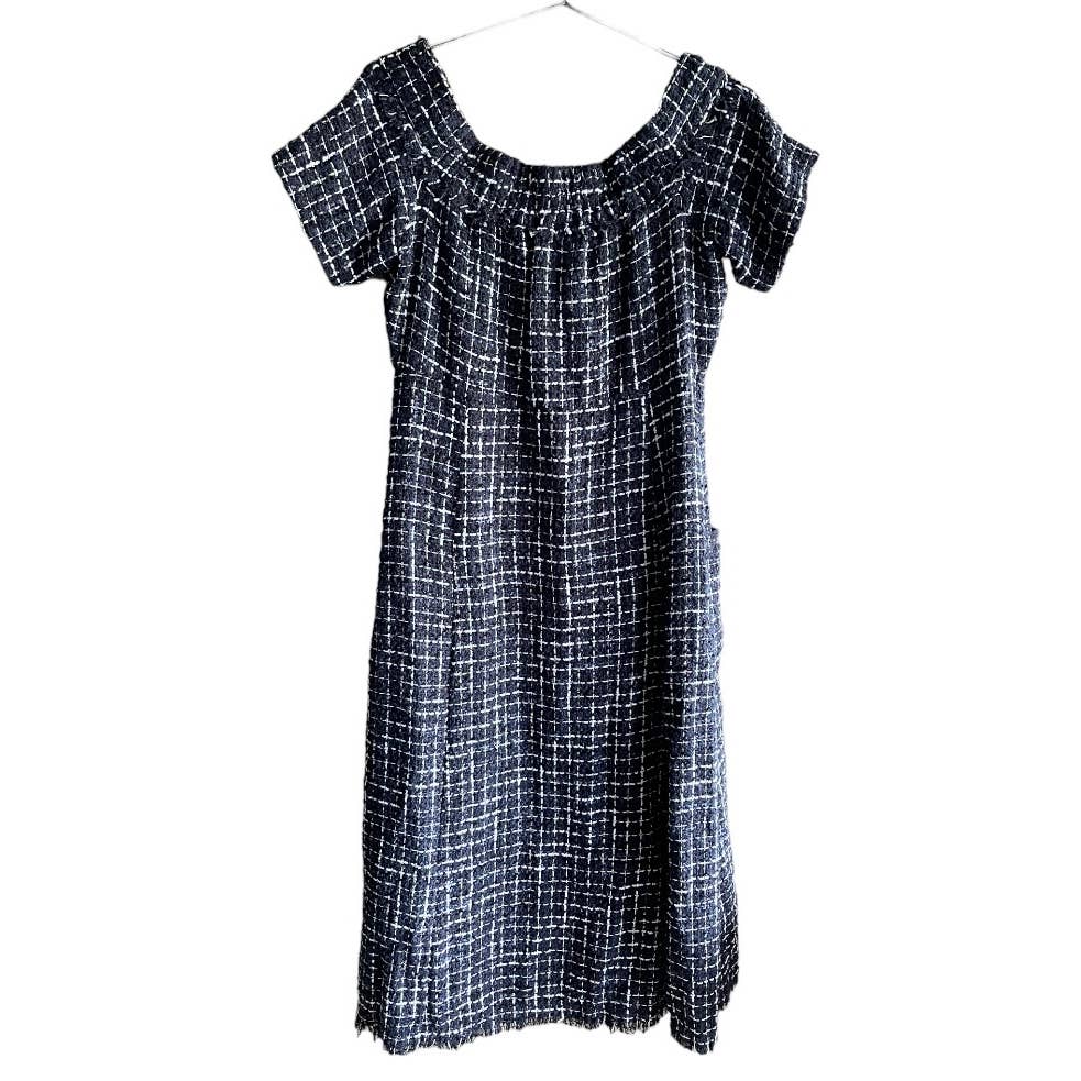 Zara Tweed Midi Dress ASO Queen Letizia Spain Blogger Favorite XL New - Premium from ZARA - Just $139.00! Shop now at Finds For You