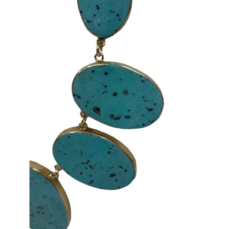 Anthropologie Beth Ward Studio Turquoise Statement Necklace New - Premium from Anthropologie - Just $79.00! Shop now at Finds For You