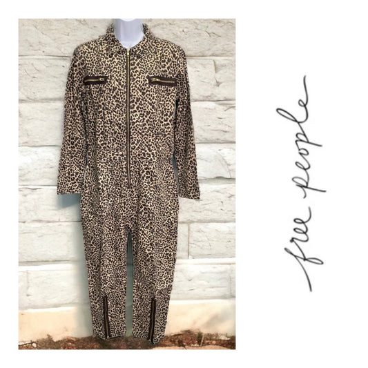 Free People x Sandrine Rose Leopard Jump Suit Size S New - Premium  from Free People - Just $109.00! Shop now at Finds For You