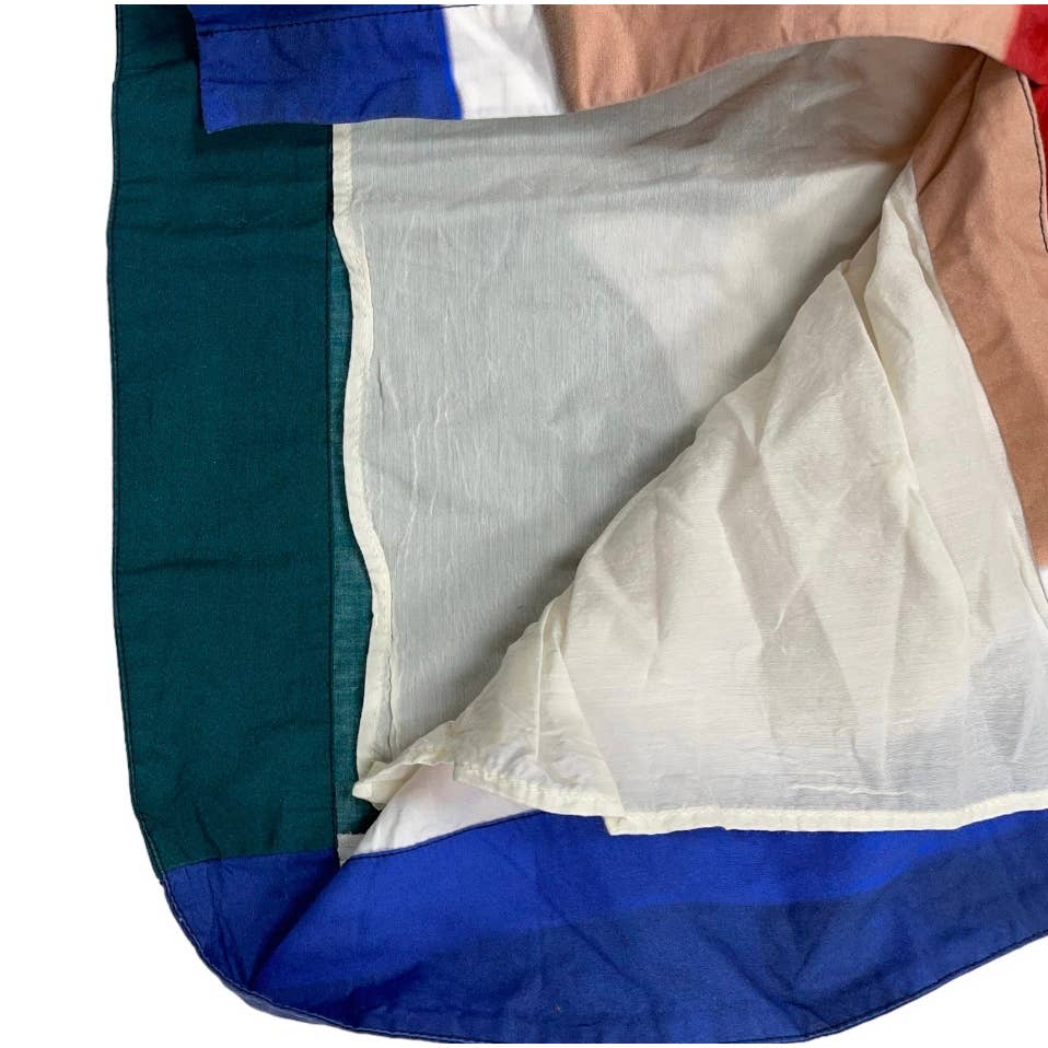 Boglioli Milan Colorful Abrstact Button Front Dress Sz 42 Made in Italy - Premium from Boglioli - Just $249.0! Shop now at Finds For You