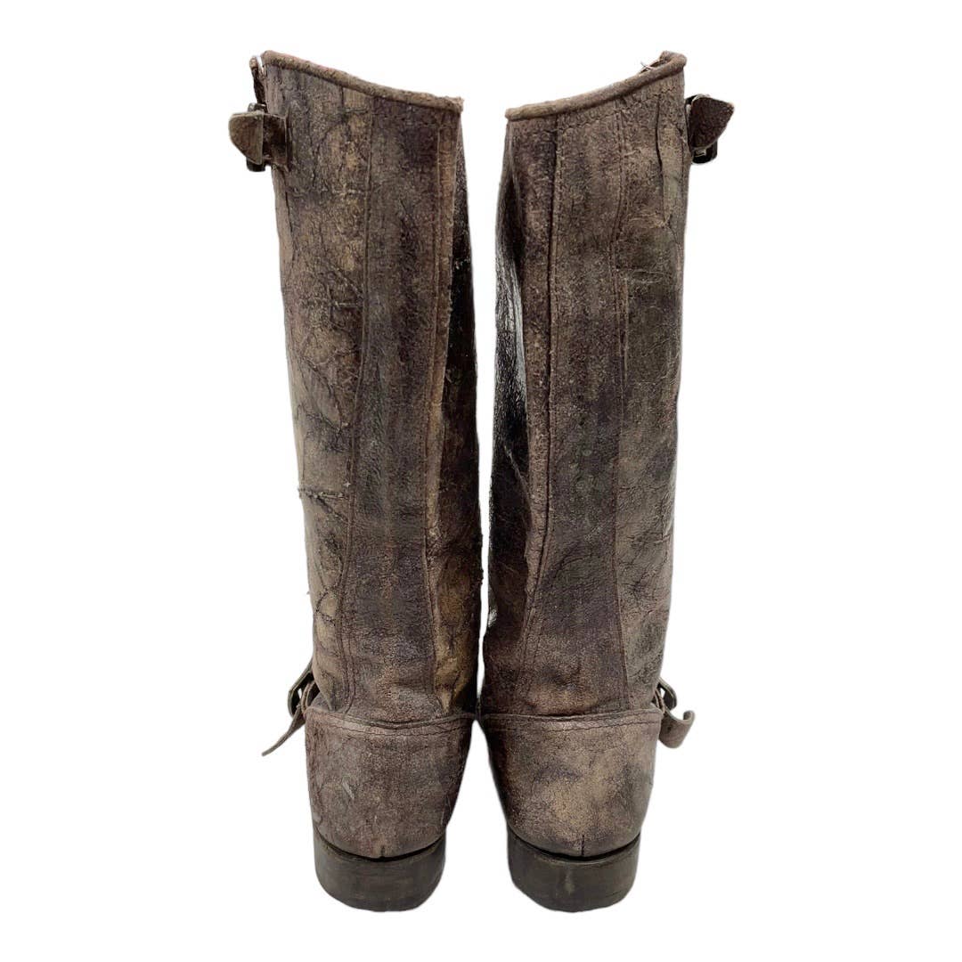 Frye Veronica Distressed Tall Leather Boots Size 7 - Premium from Frye - Just $139.00! Shop now at Finds For You