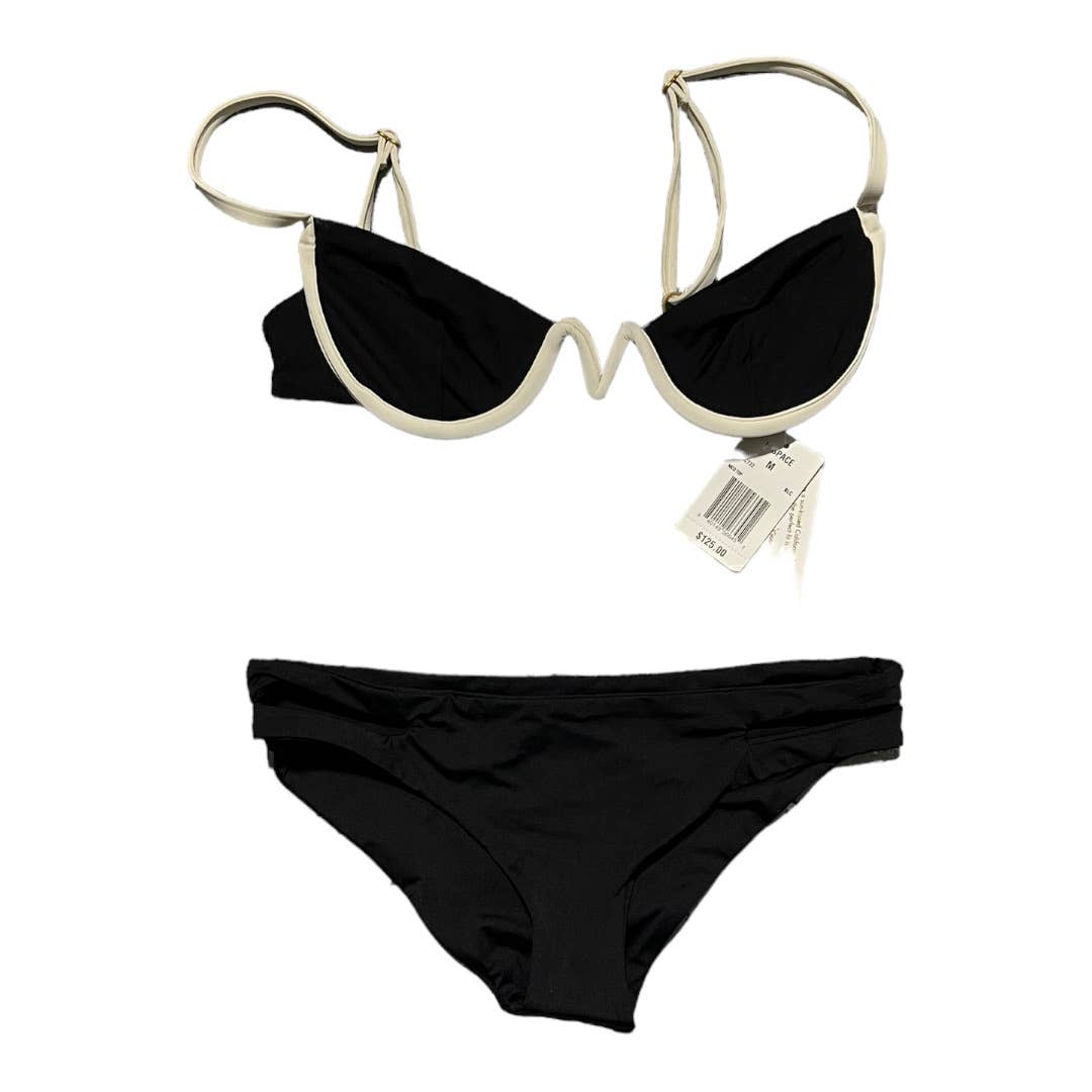 L*SPACE Revolve Set Nico Underwire Bikini Top Estella Bikini Bottom M New - Premium from L*SPACE - Just $119.0! Shop now at Finds For You