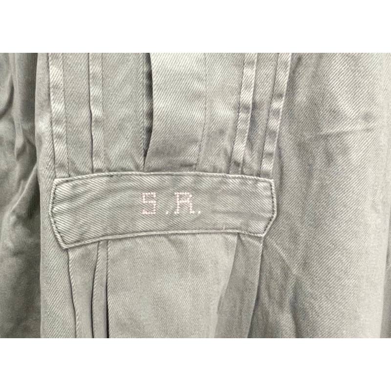 Free People x Sandrine Rose Oversized Tab Collar Cotton Dress Medium Moss - Premium from Free People - Just $75.00! Shop now at Finds For You