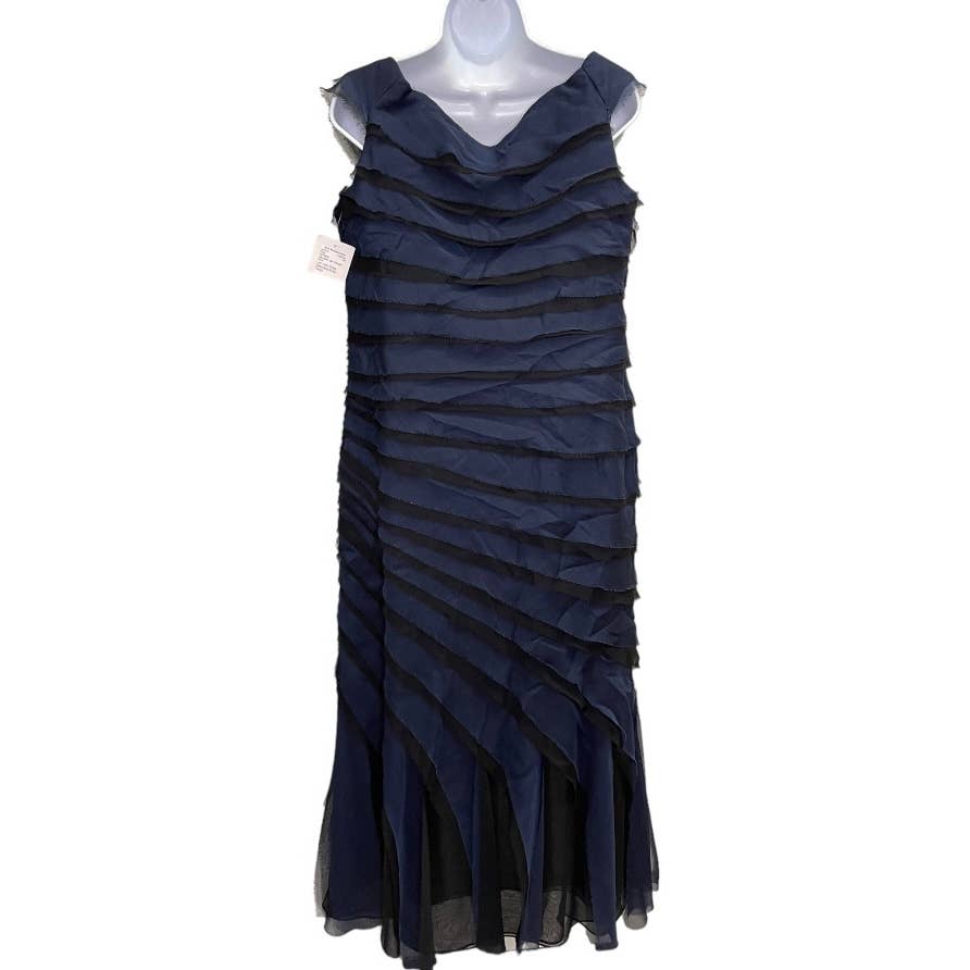 Liancarlo Couture Rippled Silk Dress Size 12 - Premium from Liancarlo - Just $139.0! Shop now at Finds For You