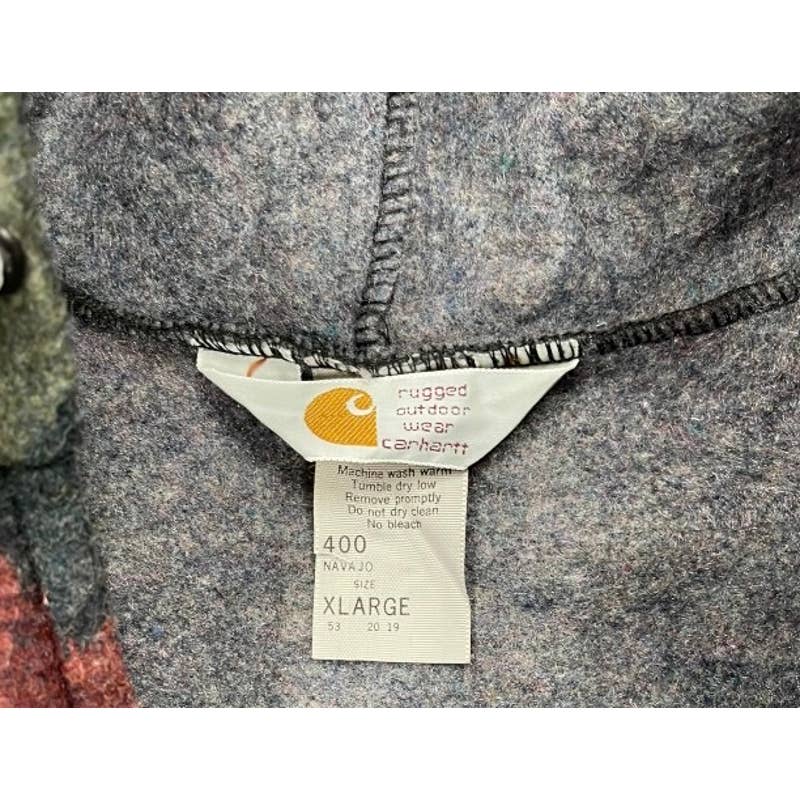 Vintage 90’s Carhartt Navajo Blanket Zip Hoodie USA Size XL - Premium from Carhartt - Just $299.00! Shop now at Finds For You