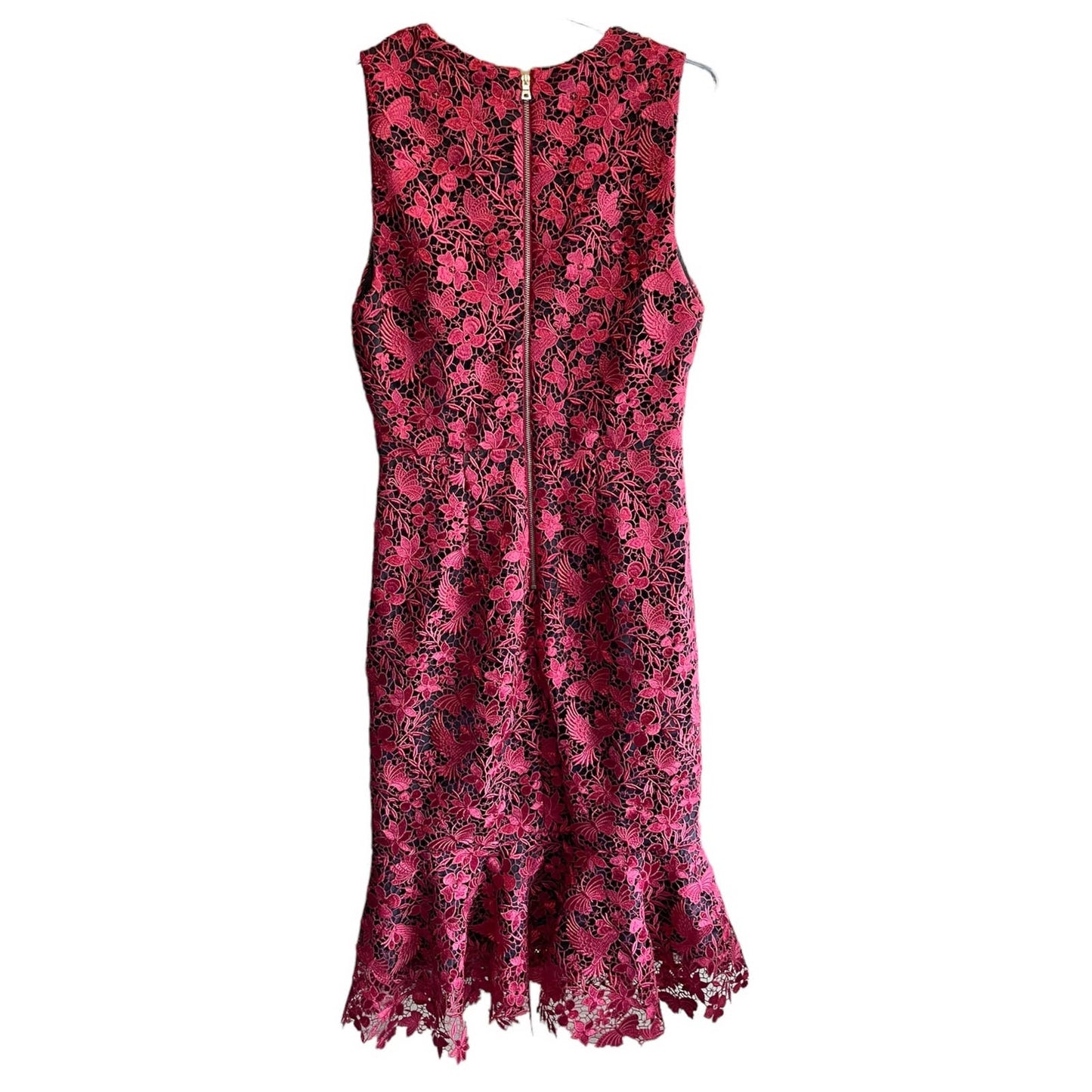 Alice + Olivia Katia Ruffled Lace Sheath Dress Size 4 - Premium from Alice + Olivia - Just $199.00! Shop now at Finds For You