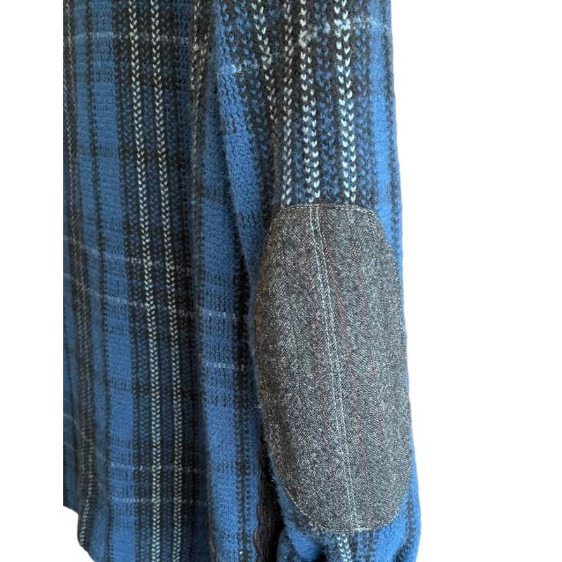 Junya Watanabe x Comme des Garçons Patchwork Wool Men’s Blazer Jacket S Japan Blue - Premium from Junya Watanabe - Just $999.00! Shop now at Finds For You