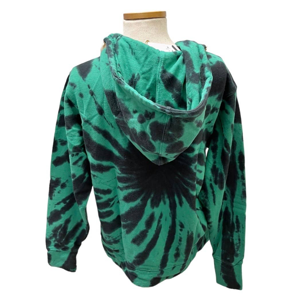 Free People x Sandrine Rose Tie Dye Oversized Hoodie Size Small Black Green - Premium from Free People - Just $68.00! Shop now at Finds For You