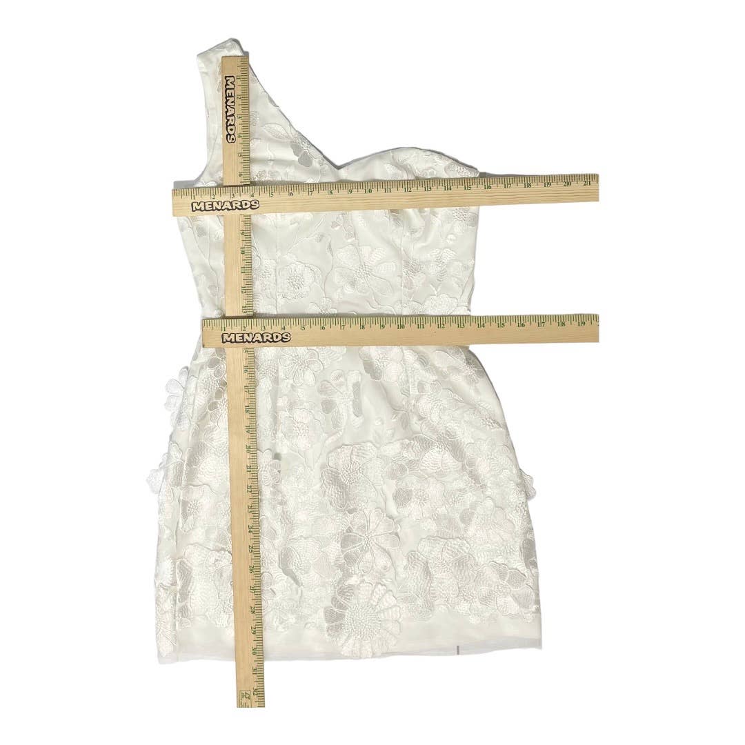 Dress The Population Maddie Mini Dress Size Small White New - Premium from Dress The Population - Just $149.0! Shop now at Finds For You