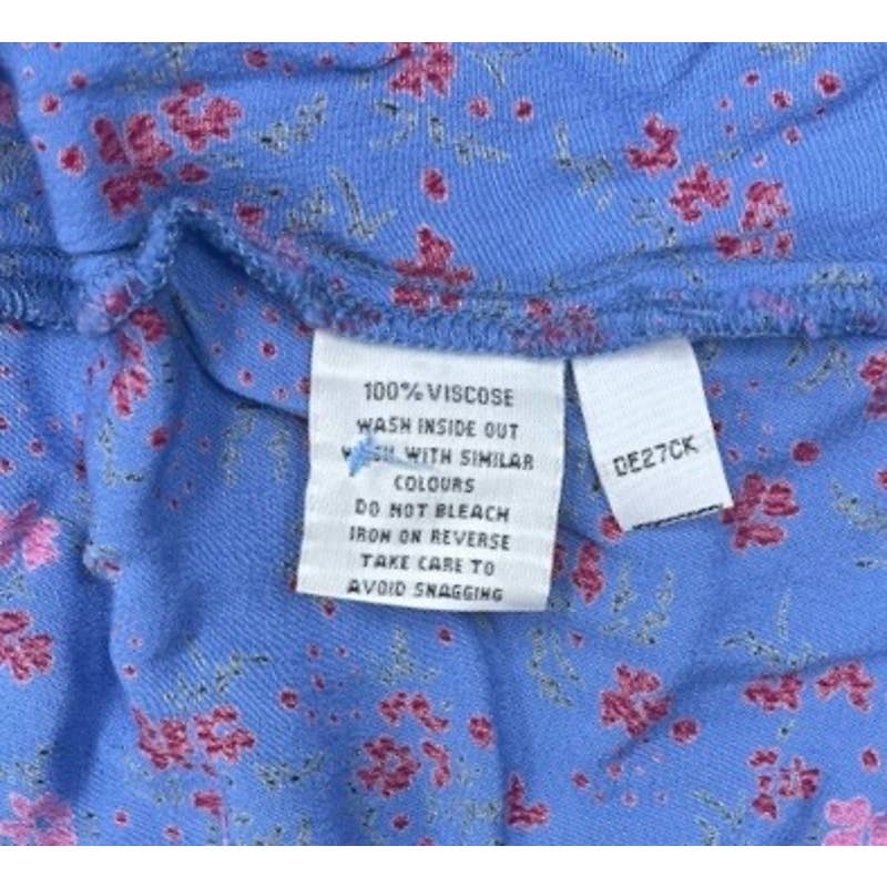 Ghost London Button Front Floral Dress Bohemian Size L Purple - Premium from Ghost London - Just $129.0! Shop now at Finds For You