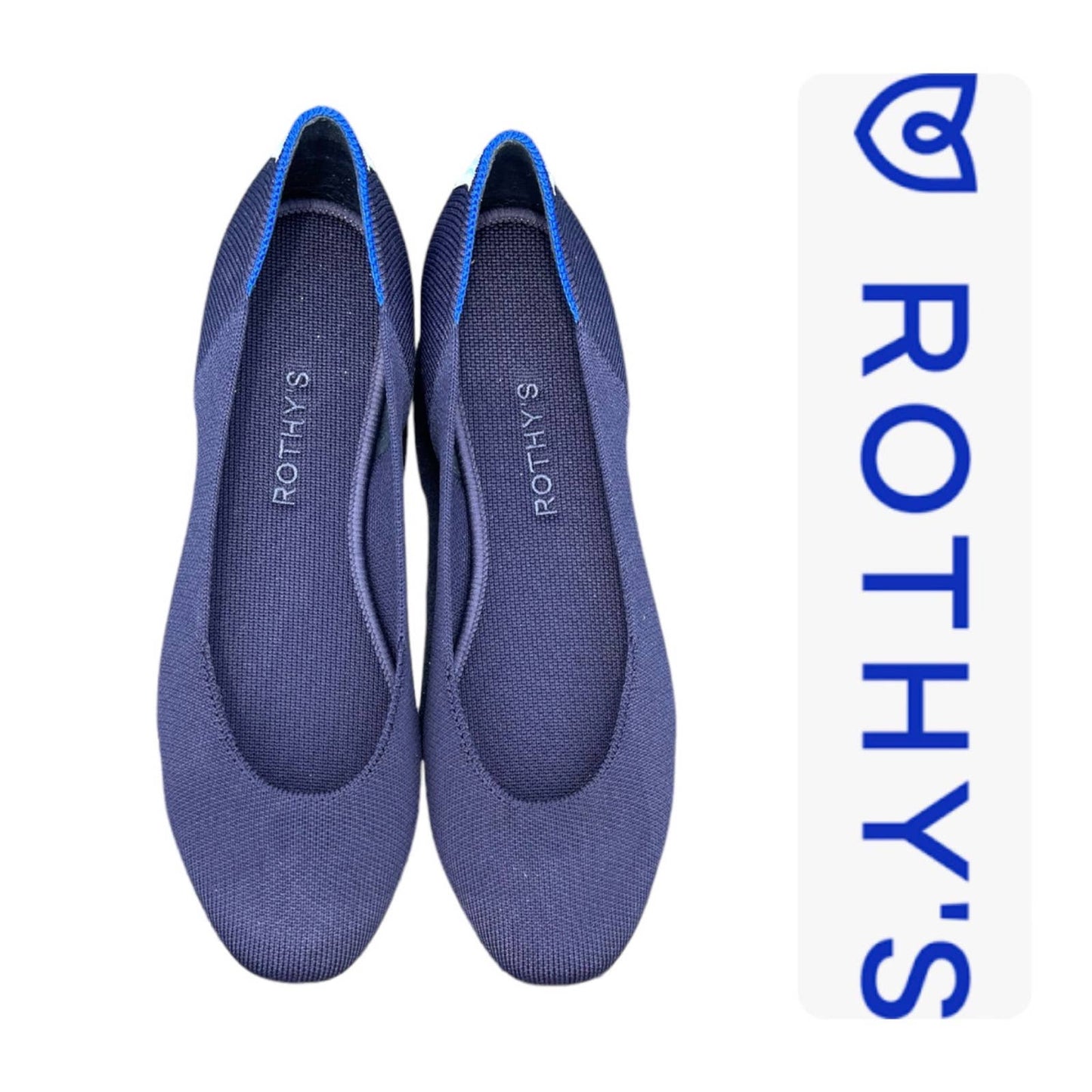 Rothy’s Rounded Toe Flats Shoes Comfort Navy Size 9.5 Sustainable New - Premium from Rothy's - Just $155.0! Shop now at Finds For You