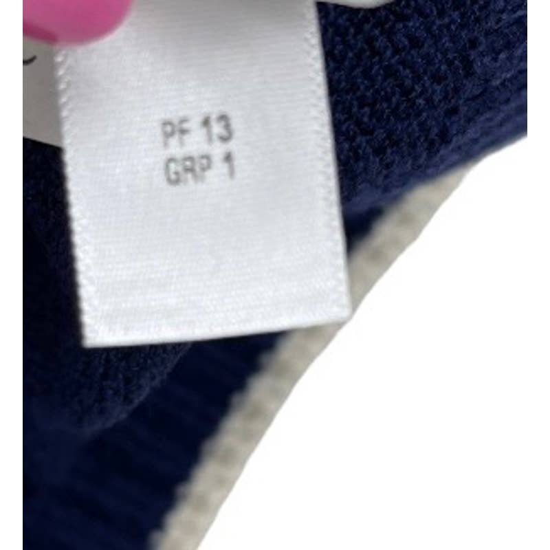 St. John Santana Knit Popcorn Sleeve Zip Jacket Size 8 Navy - Premium from St. John - Just $99.0! Shop now at Finds For You