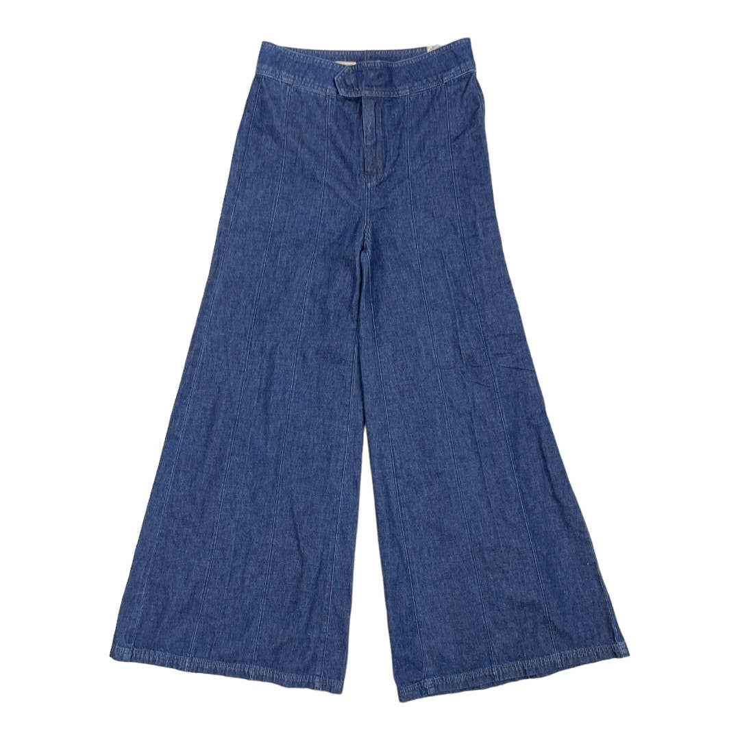 Anthropologie Pilcro Palazzo Wide Leg Jeans Denim Pants Size 27 - Premium from Anthropologie - Just $129.0! Shop now at Finds For You