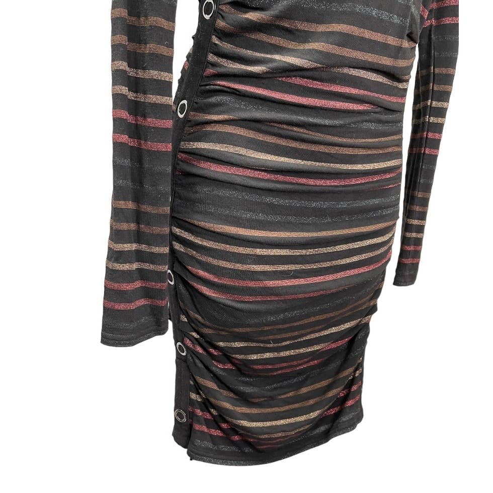 Veronica Beard Daphne Striped Ruched Bodycon Dress Size XS - Premium from VERONICA BEARD - Just $0.0! Shop now at Finds For You