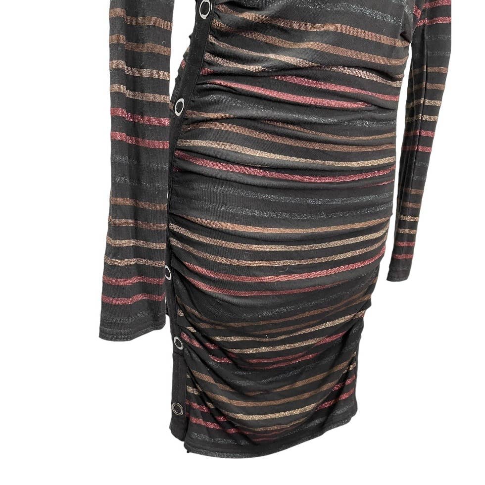 Veronica Beard Daphne Striped Ruched Bodycon Dress Size XS - Premium  from VERONICA BEARD - Just $0.0! Shop now at Finds For You