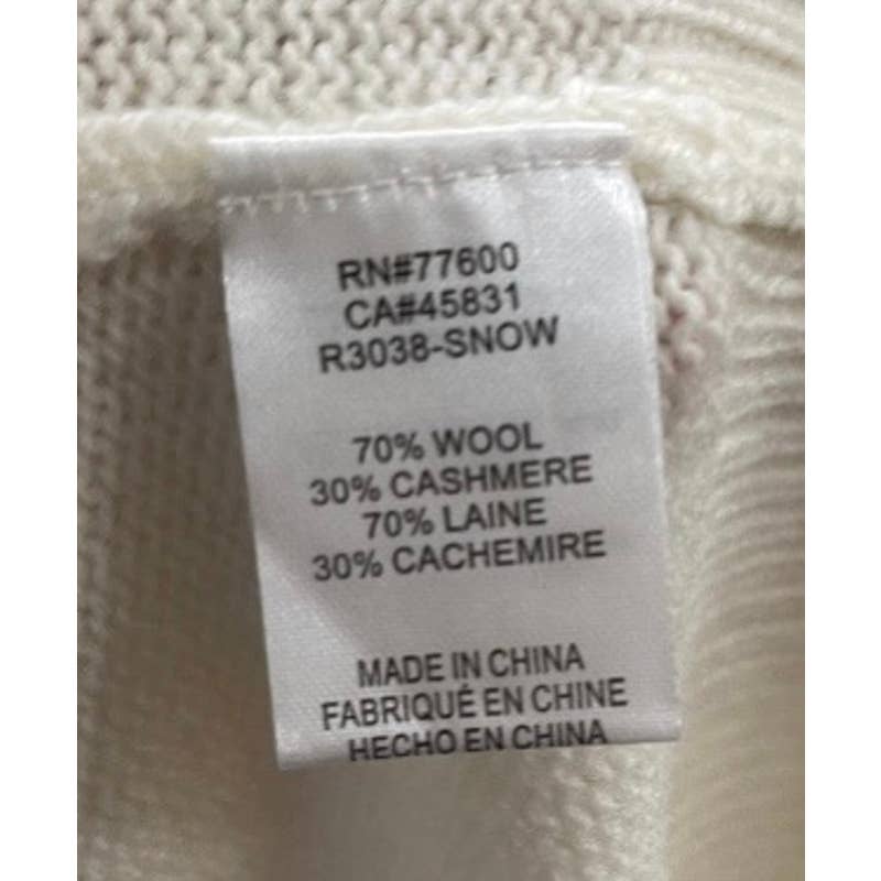 Free People x Sandrine Rose Wool Cashmere Knit Turtleneck Sweater M New - Premium from Free People - Just $79.00! Shop now at Finds For You