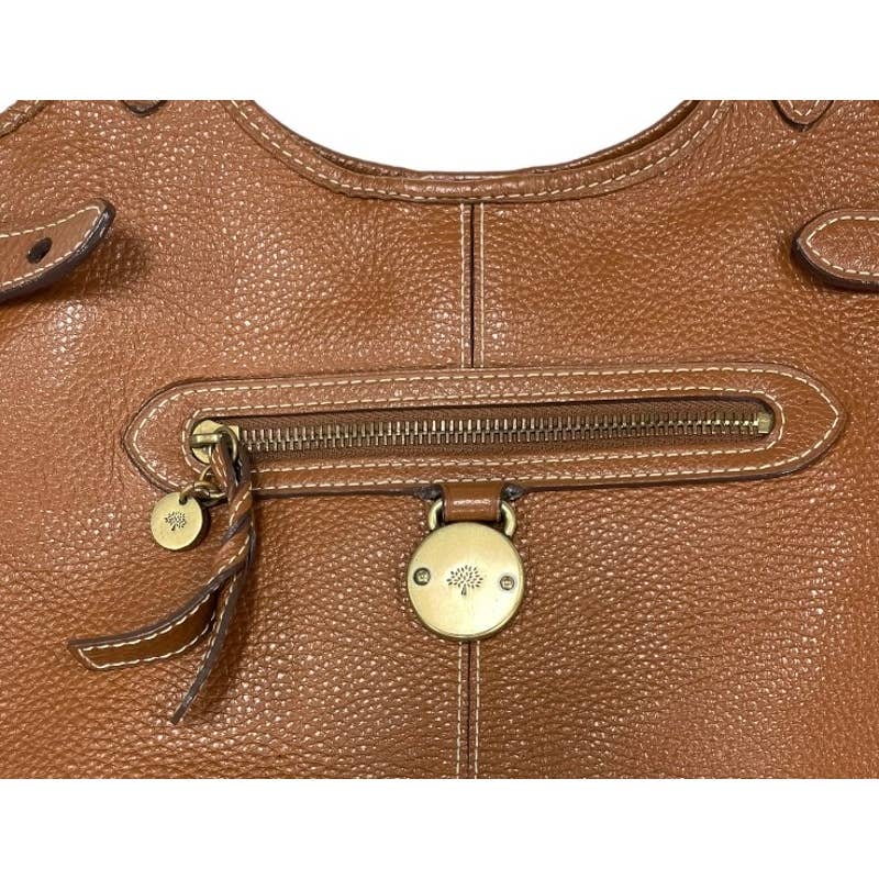 Mulberry Sumerset Handbag Purse Pebbled Leather Saddle UK - Premium from Mulberry - Just $399.0! Shop now at Finds For You