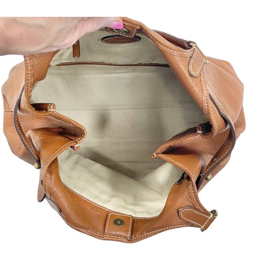 Mulberry Sumerset Handbag Purse Pebbled Leather Saddle UK - Premium from Mulberry - Just $399.0! Shop now at Finds For You