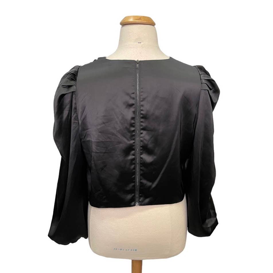 Anthropologie Mare Mare Puffsleeve Top Size 2X Black New Plus Size - Premium from Anthropologie - Just $119.0! Shop now at Finds For You