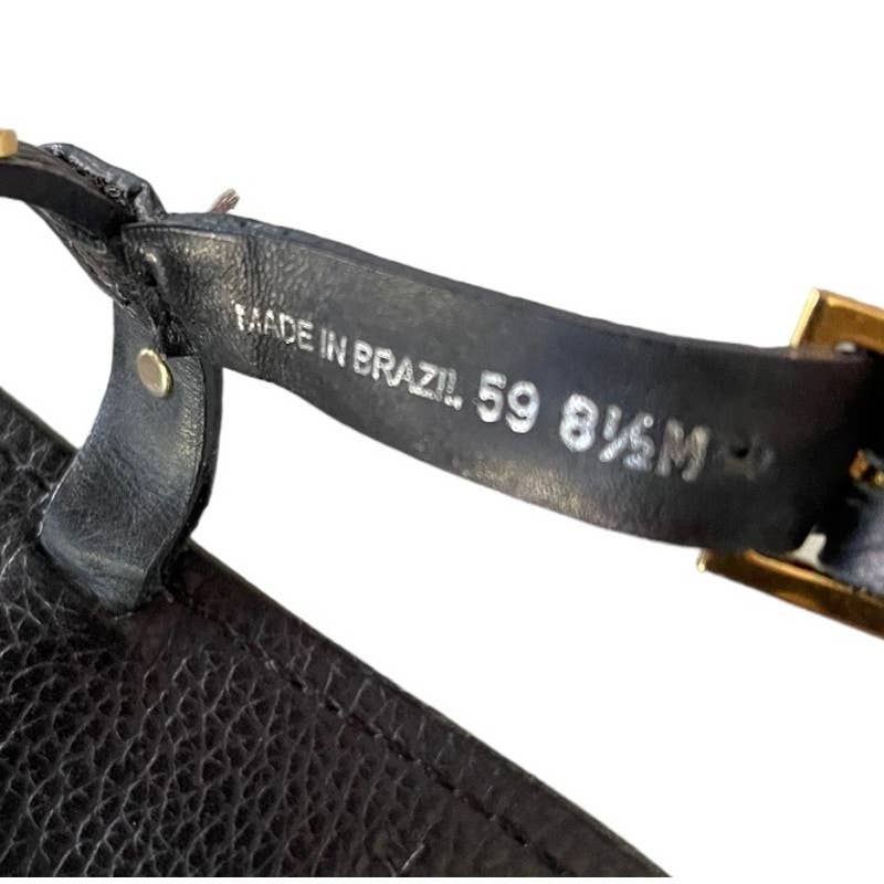 Tory Burch Marge Logo Studded Thong Sandals Flats Leather Size 8.5 - Premium from Tory Burch - Just $129.0! Shop now at Finds For You