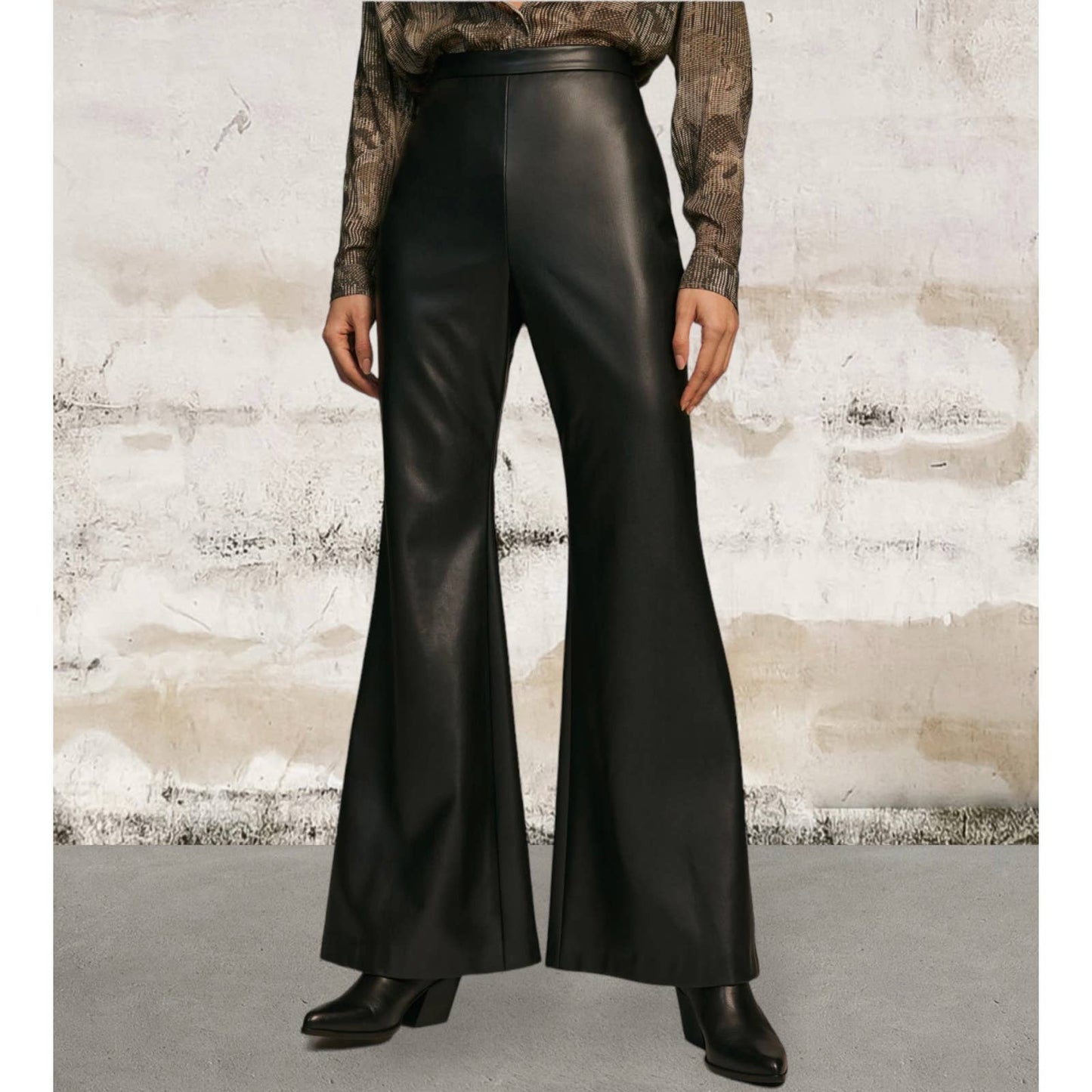 Anthropologie Hutch Pull on Faux Leather Pants Size 8 Black New - Premium from Anthropologie - Just $129.0! Shop now at Finds For You