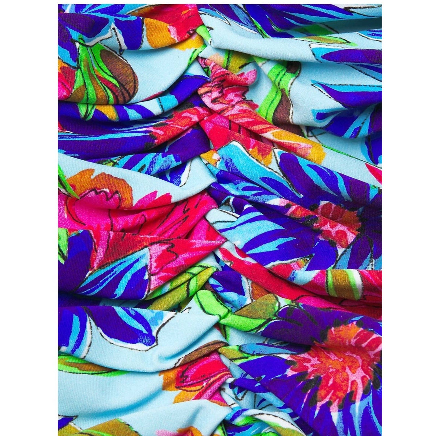 Milly Cabana Dahlia Floral Ruched One Piece Swimsuit S New - Premium from Milly - Just $99! Shop now at Finds For You