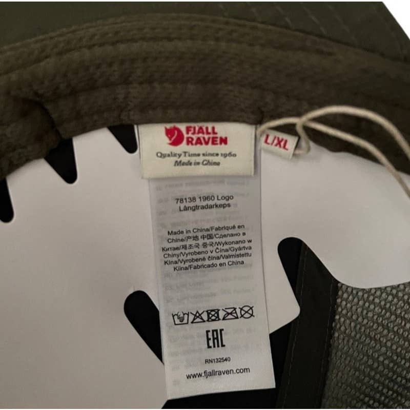 Fjallraven 1960 Logo Langtradarkeps Baseball Cap Hat New Black - Premium from Fjallraven - Just $42.0! Shop now at Finds For You