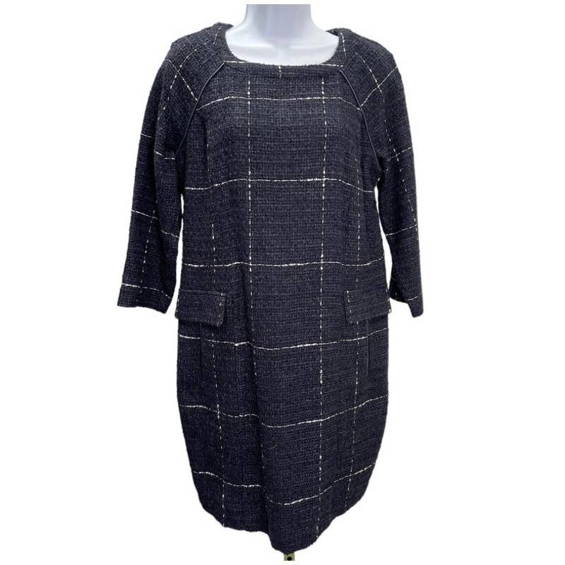 Joules Esther Boucle Dress Navy Size 6 New - Premium from Joules - Just $70.0! Shop now at Finds For You
