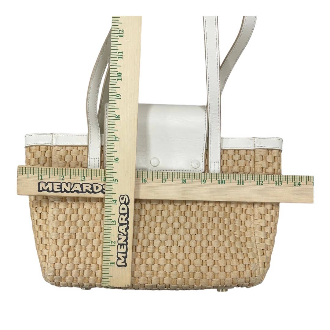 Spartina 446 Bamboo Moon Layla Woven Leather Shoulder Bag Handbag - Premium from Spartina 449 - Just $189.00! Shop now at Finds For You