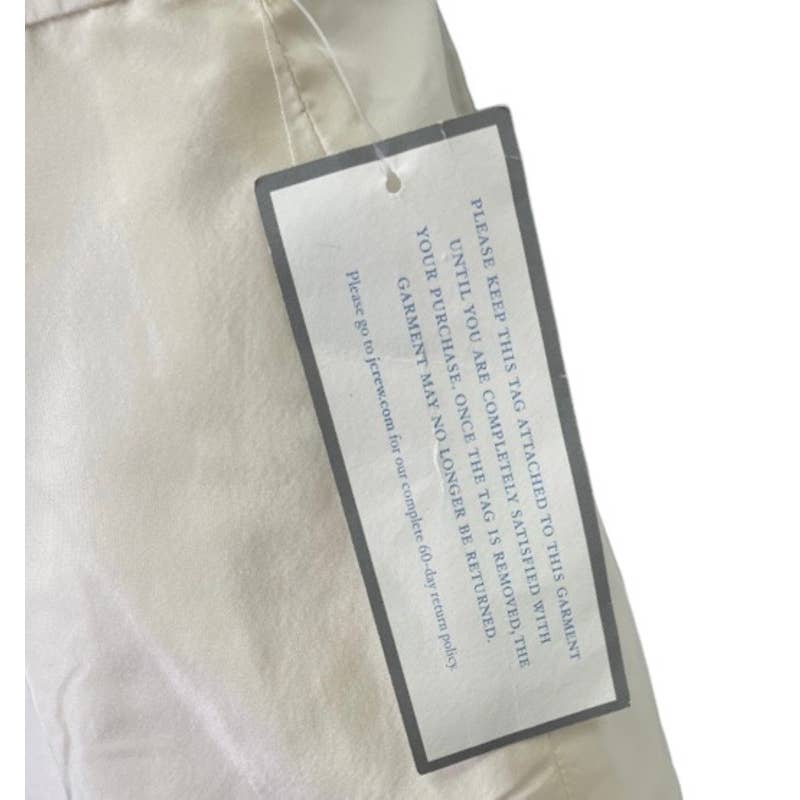 J Crew Strapless Silk Taffeta Pleated Wedding Dress Size 6 New Ivory - Premium from J. Crew - Just $299.0! Shop now at Finds For You