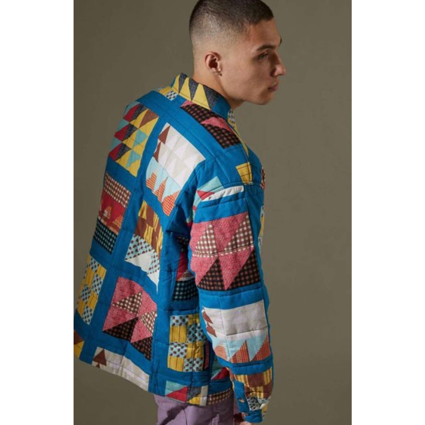 Urban Outfitters UO BDG Patchwork Quilt Shrt Jacket Size M New - Premium from Urban Outfitters - Just $129.0! Shop now at Finds For You