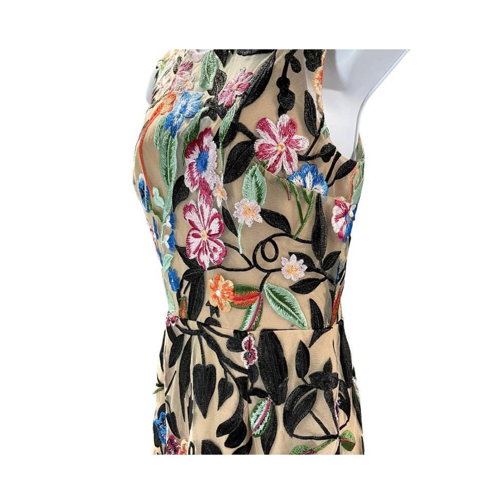 Dress The Population Holland Embroidered Floral Midi Dress Size Small New - Premium from Dress The Population - Just $229.0! Shop now at Finds For You